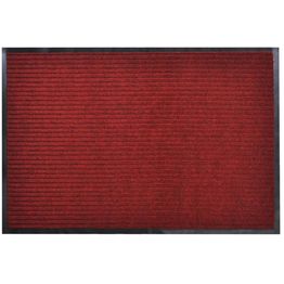 Punainen pvc ovimatto 120 x 180 cm