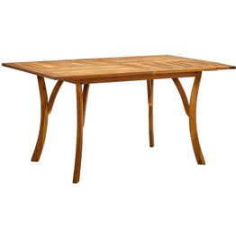 Puutarhapöytä 150x90x75cm täysi akaasiapuu