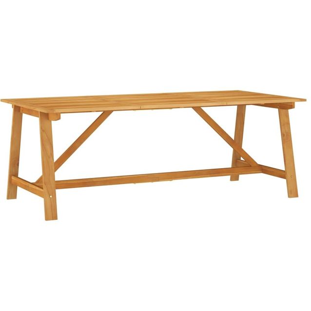 Puutarharuokapöytä 206x100x74 cm täysi akaasiapuu_1