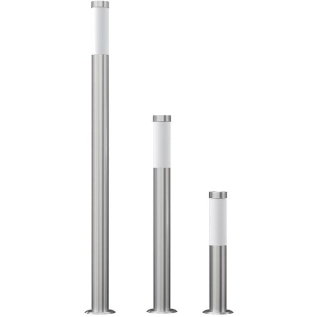 Puutarhavalaisinsarja 3-osaa vedenkestävä ruostumaton teräs_1