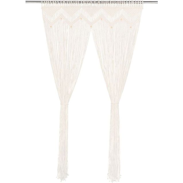 Puuvillainen macrame verho 140x240 cm_1