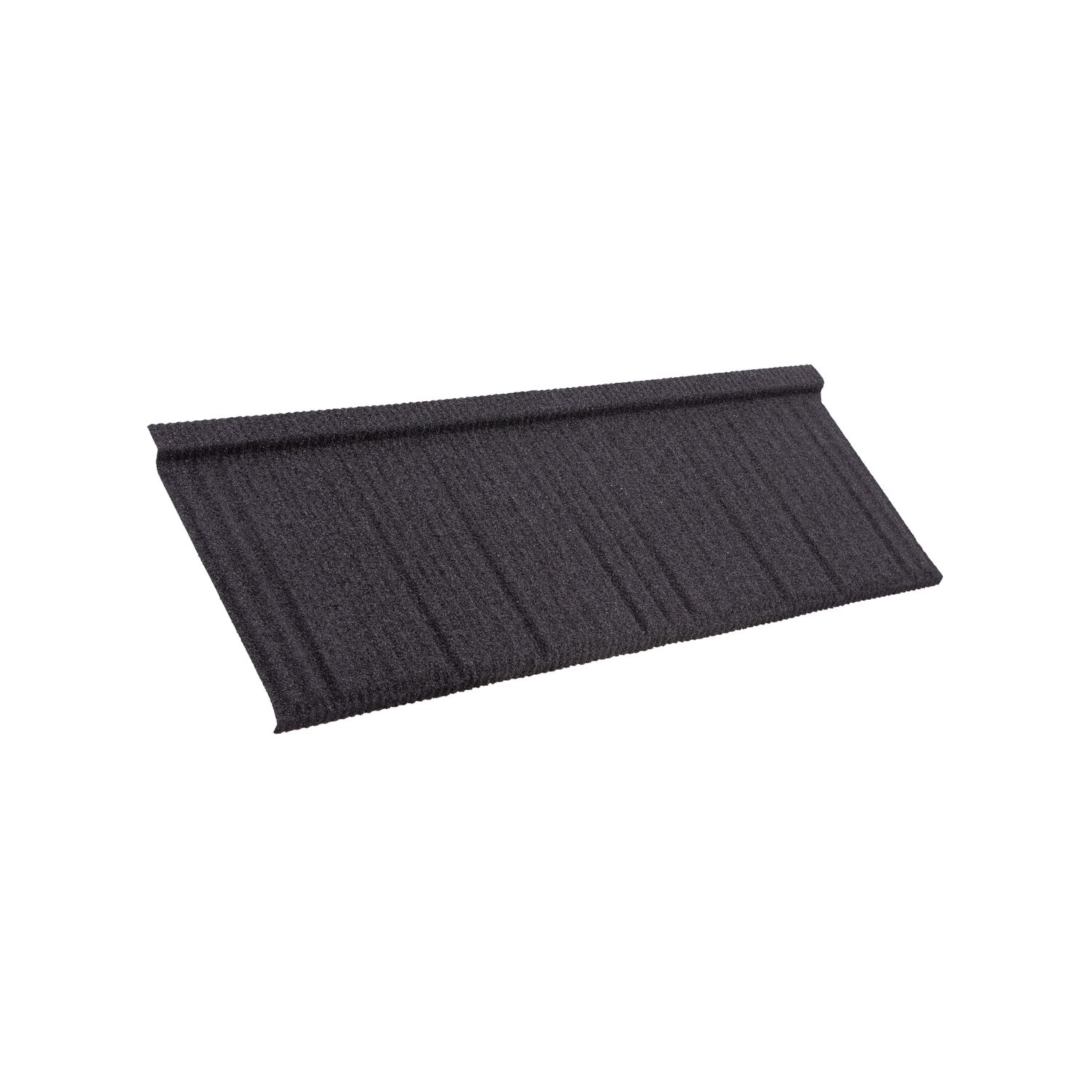 Kivipäällysteinen peltikatto Queentile Shake 1175x420mm Musta