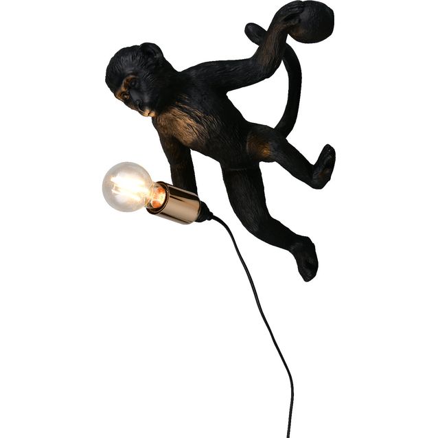 Seinävalaisin Trio Louy, E27, musta