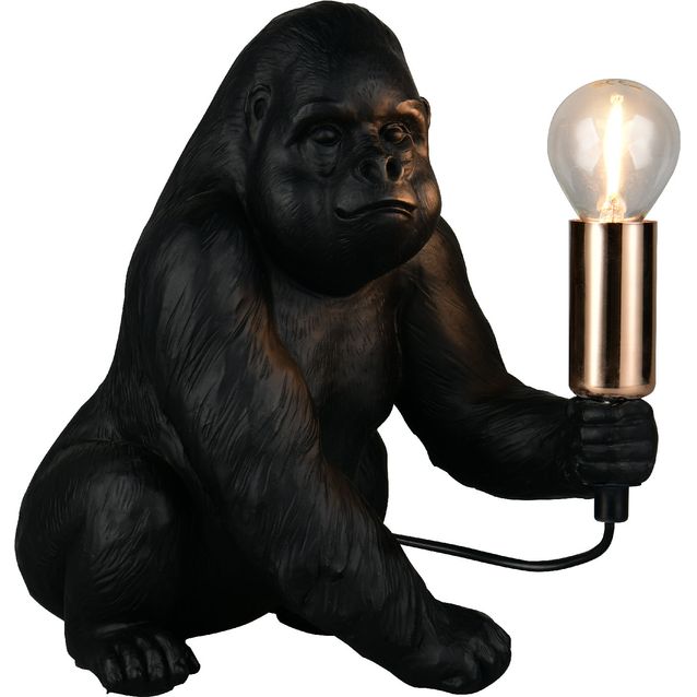 Pöytävalaisin Trio Kong, E14, musta