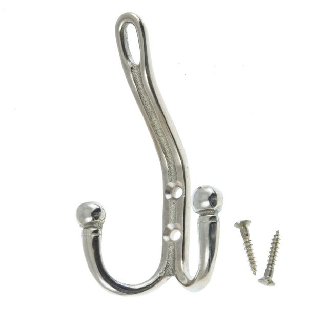 Hattukoukku tuplakoukuilla Rakennusapteekki, 2kpl, eri värejä