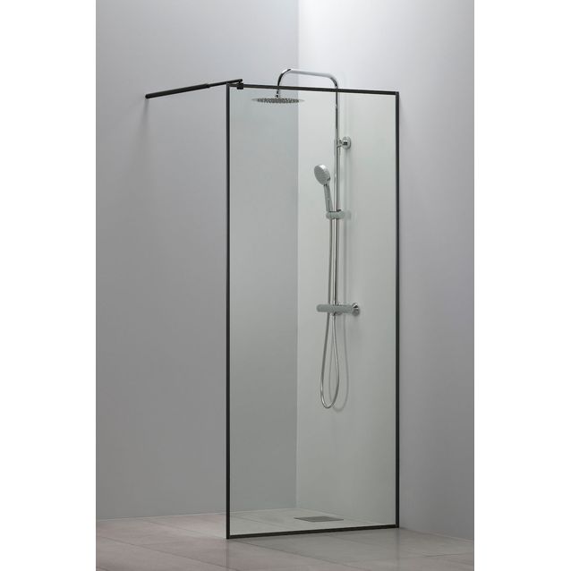 Kiinteä suihkuseinä Andres Glass Ramero, eri kokoja