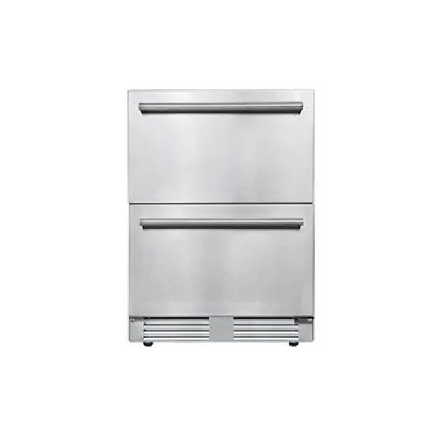 Laatikkojääkaappi Frigelux RE2T136A, 59,5cm, teräs