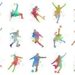 Mittatilaustapetti Rebel Walls Footboll, Color (R13262)