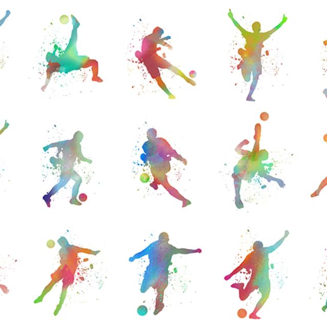 Mittatilaustapetti Rebel Walls Footboll, Color (R13262)