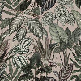 Mittatilaustapetti Rebel Walls Mischievous Monkeys, Pastel Pink (R14593)