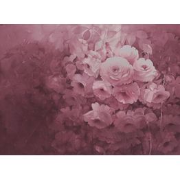 Kuvatapetti Rebel Walls Harmony fuksia, mittatilaus, non-woven