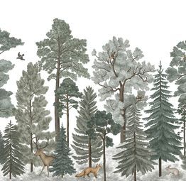 Mittatilaustapetti Rebel Walls Scandinavian Bellewood, Animal (R17206)