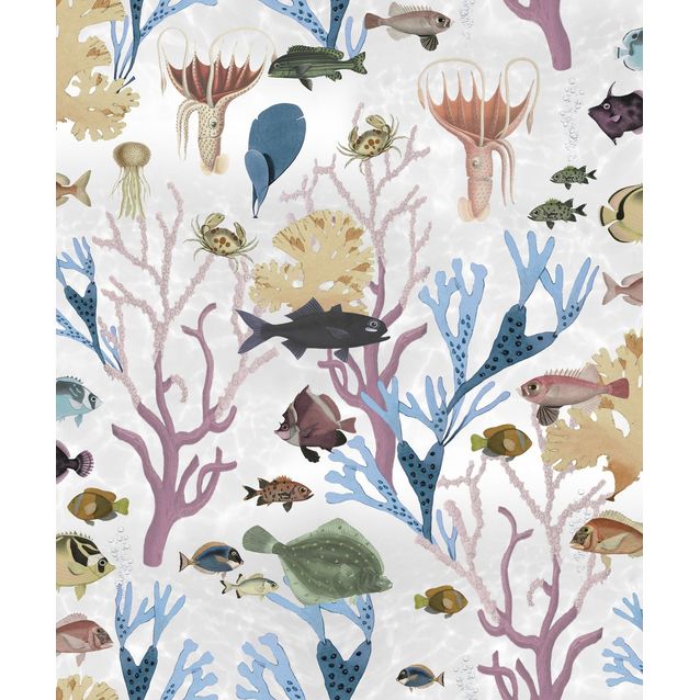 Tapetti Rebel Walls Aquarium Pastel