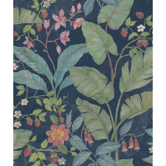 Tapetti Rebel Walls Strawberry Lane Night