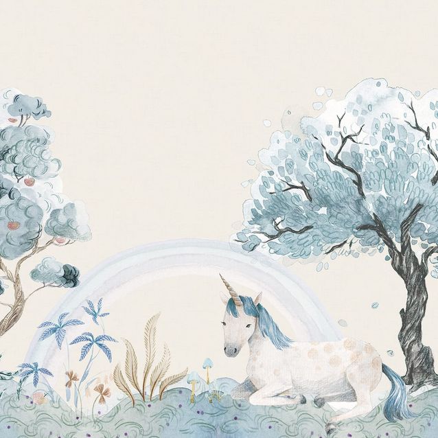 Mittatilaustapetti Rebel Walls Unicorn Dream, Sky (R18183)