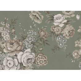 Kuvatapetti Rebel Walls Efraim vihreä, mittatilaus, non-woven