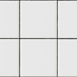 Tapetti Rebel Walls Square Tiles, Clean White (R18536)