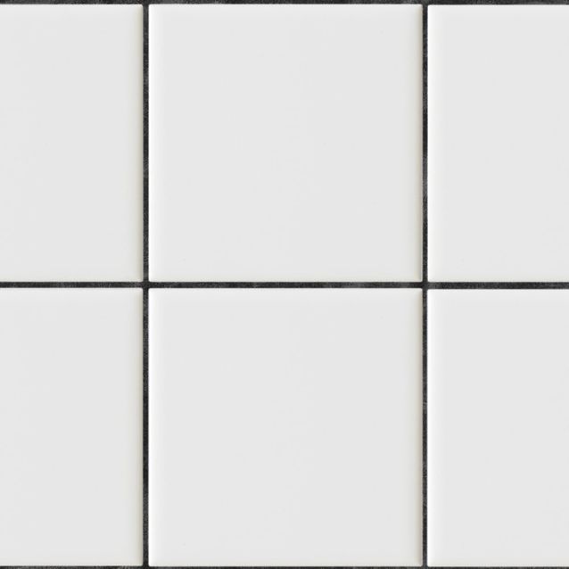 Tapetti Rebel Walls Square Tiles, Clean White (R18536)