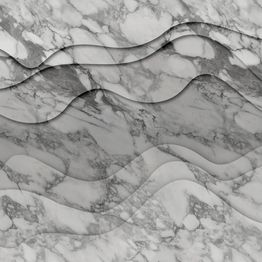 Mittatilaustapetti Rebel Walls 3D Wave, Marble (R18626)