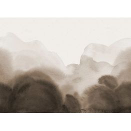 Kuvatapetti Rebel Walls Flowing Hills ruskea, mittatilaus, non-woven