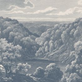Mittatilaustapetti Rebel Walls Mystery Lake, Blue (R19217)