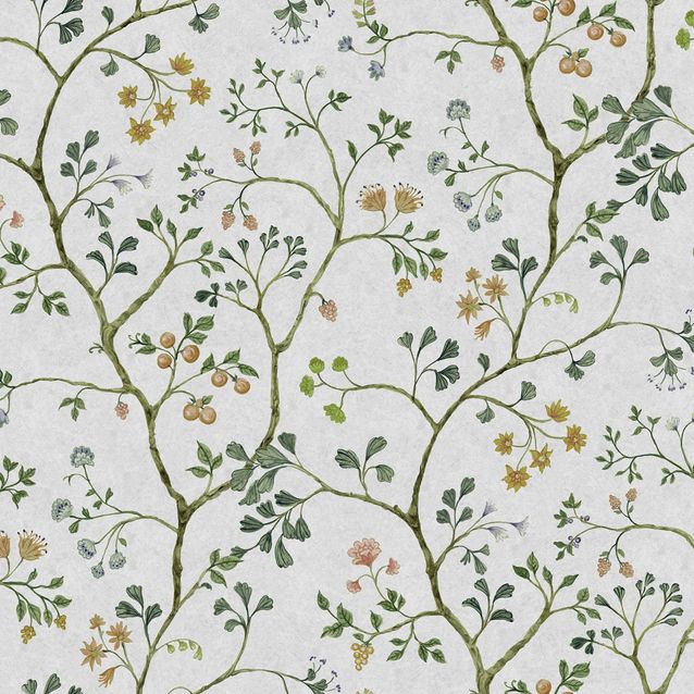 Mittatilaustapetti Rebel Walls Song Tree, Pearl (R19234)