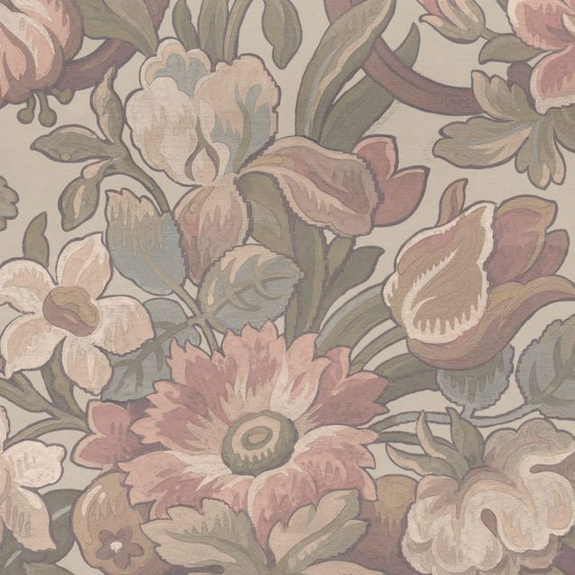 Mittatilaustapetti Rebel Walls Vintage Flora, Pastel (R19239)