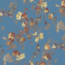 Mittatilaustapetti Rebel Walls Blooming Garden, Turquoise (R19324)
