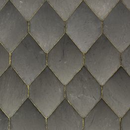 Mittatilaustapetti Rebel Walls Osaka Tiles, Gray (R19331)