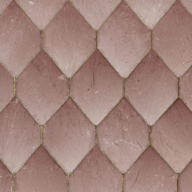 Mittatilaustapetti Rebel Walls Osaka Tiles, Pink (R19332)