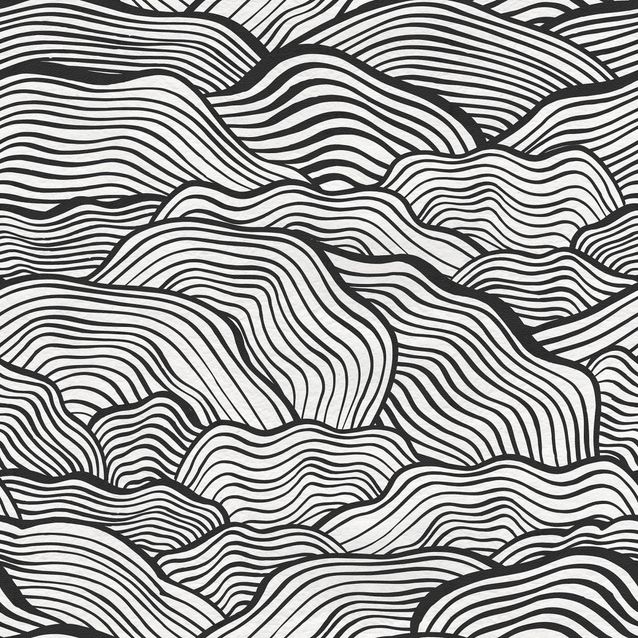 Mittatilaustapetti Rebel Walls Soft Clouds Graphite (R19334)