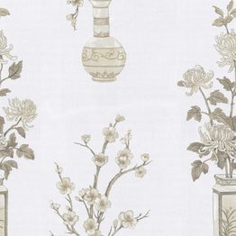 Mittatilaustapetti Rebel Walls Japanese Vases Pearl (R19341)