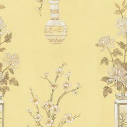 Mittatilaustapetti Rebel Walls Japanese Vases Saffron (R19342)