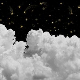 Mittatilaustapetti Rebel Walls Star Cloud Night (R19351)