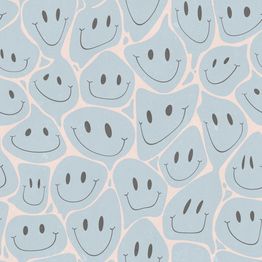 Mittatilaustapetti Rebel Walls Happy Rebel, Lightblue (R19377)