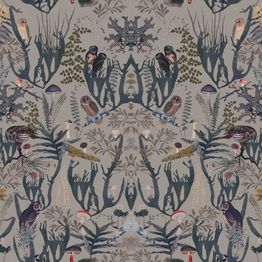 Mittatilaustapetti Rebel Walls The Swedish Forest Mini, Blue (R19394)