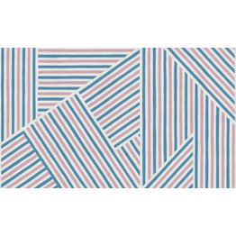 Mittatilaustapetti Rebel Walls Different Directions, Pink & Blue (R19409)