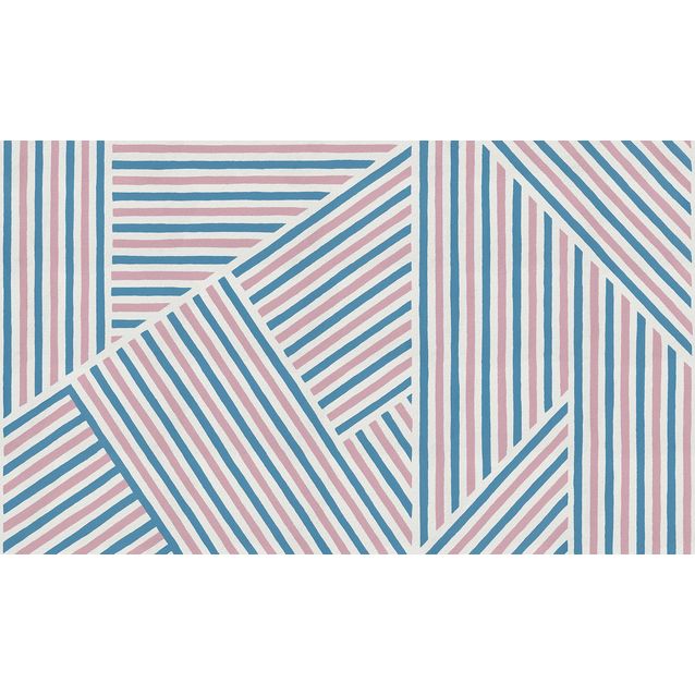 Mittatilaustapetti Rebel Walls Different Directions, Pink & Blue (R19409)
