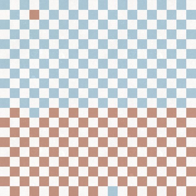 Mittatilaustapetti Rebel Walls Pixels, Orange & Blue (R19413)
