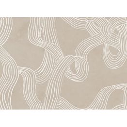 Kuvatapetti Rebel Walls Stripes Repeatable beige, mittatilaus, non-woven