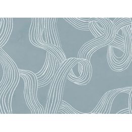 Kuvatapetti Rebel Walls Stripes Repeatable vaaleansininen, mittatilaus, non-woven