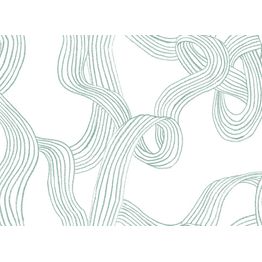 Kuvatapetti Rebel Walls Stripes Repeatable minttu, mittatilaus, non-woven