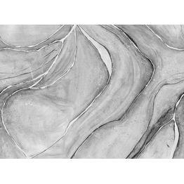 Kuvatapetti Rebel Walls Watercolor Flow harmaa, mittatilaus, non-woven