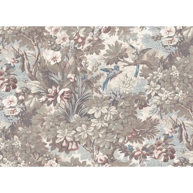 Kuvatapetti Rebel Walls Lush Grove harmaa, mittatilaus, non-woven