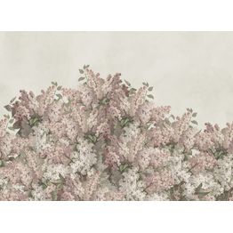 Kuvatapetti Rebel Walls Syringa Flowers vaaleanpunainen, mittatilaus, non-woven
