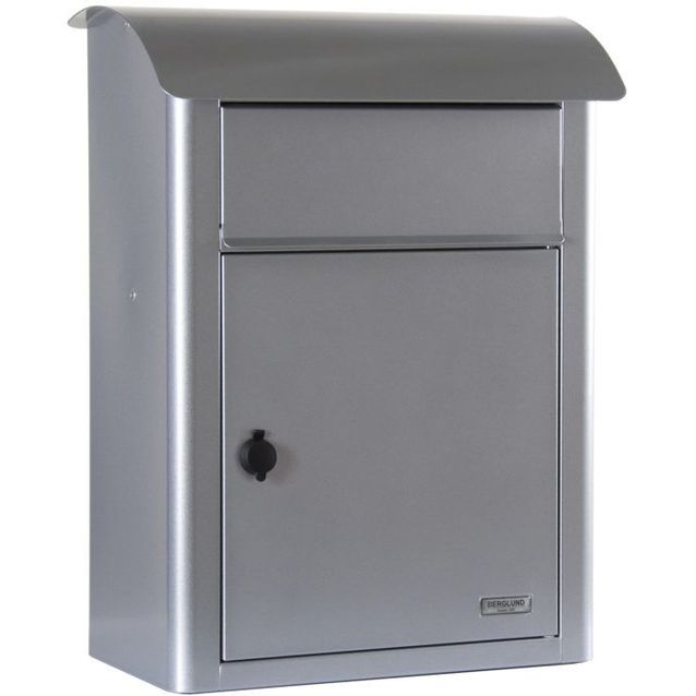 Postilaatikko Berglund SL400 hopea