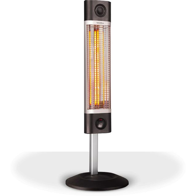 Säteilylämmitin Veito 1800 RE, musta