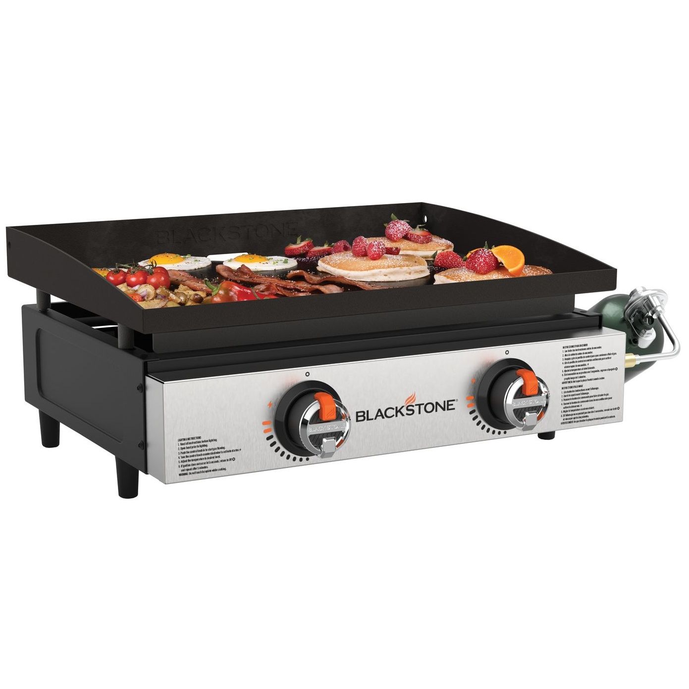 Parilagrilli Blackstone 22", kaasu, 2 poltinta