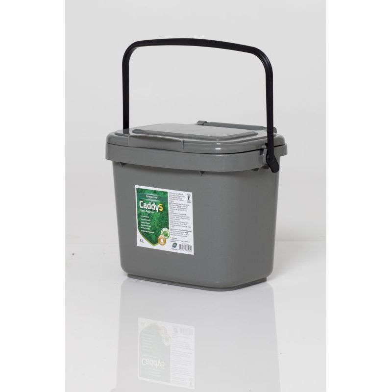 Kompostiämpäri Greenline 5l harmaa lisäkuva 1