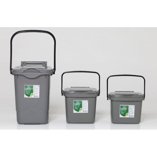 Kompostiämpäri Greenline 5l harmaa lisäkuva 2